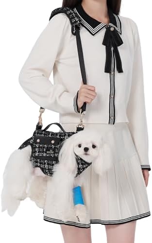Wakytu Dog Lift Harness Dog Carrier Sling for Small Dogs & Cats,XS