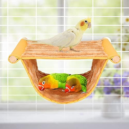 BWOGUE Bird Nest Bed Hanging Hammock, Parakeet Bed for Cage, Cockatiel Bed