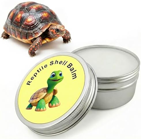 RONDURE Reptile Shell Balm 2.5 Oz Turtle Care Shell Conditioner Moisturizer for Tortoise, Lizard Prevent Skin Dryness on Basking Platform, Tank, and Rock