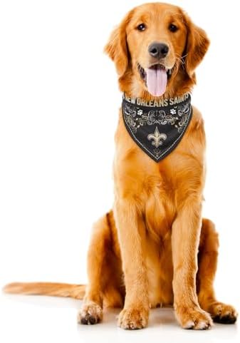 Littlearth NFL Reversible Pet Bandana - Officially Licensed Teams, Sizes XS to XL