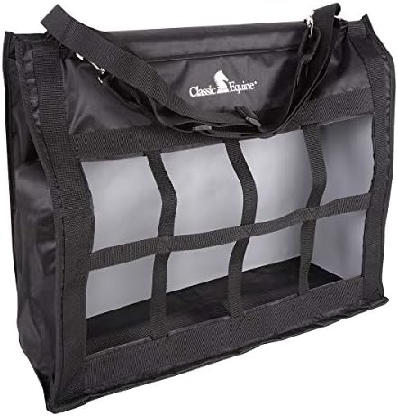 Designer Top Load Hay Bag Black