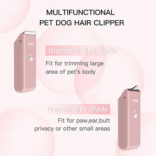 Dog Cat Home Hair Waterproof Clipper Portable Pet Shaver