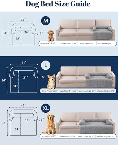Calming Dog Bed/Mat for Couch,Luxury Dog Couch Bed Sofa Furniture Protector