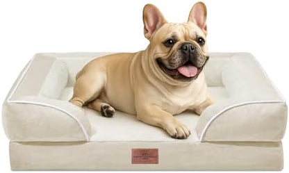 Comfort Expression Waterproof Orthopedic Dog Bed for Medium Size Dog