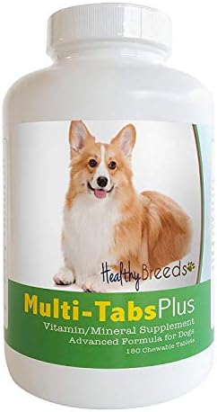 Healthy Breeds Pembroke Welsh Corgi Multi-Tabs Plus Chewable Tablets 180 Count