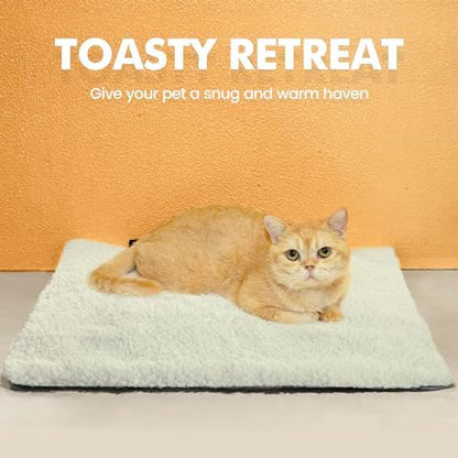 Mora Pets Self Warming Cat Beds for Large Cats Self Heating Dog Mat Pet Pad