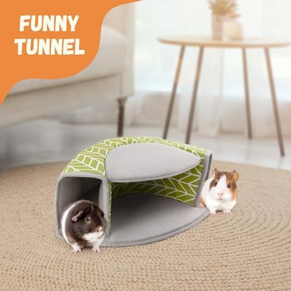 Guinea Pig Hideout, Interactive Guinea Pig Tunnel Bed, Washable
