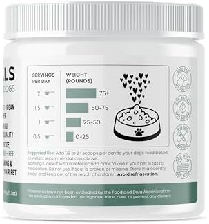 K9 Essentials Organ Supplement for Dogs, Human-Grade Grass Fed Freeze-Dried Beef Organ Powder, 9-Organ All-in-One Dog Multivitamin Meal Topper for Gut, Joint & Skin Support, 90g