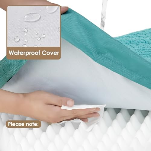 EHEYCIGA Orthopedic Dog Bed Extra Large with Removable Washable Cover, 47IN