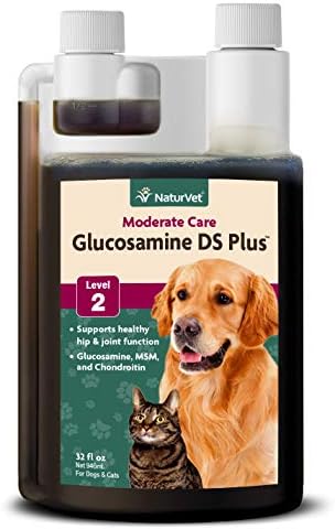 NaturVet Moderate Joint Care Liquid Supplement, Dogs & Cats, 32 fl oz