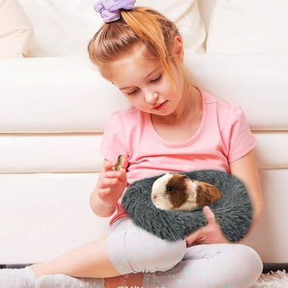 PETKNOWS 2 Pack Guinea Pig Beds Warm Winter Hamster Small Animal Bed