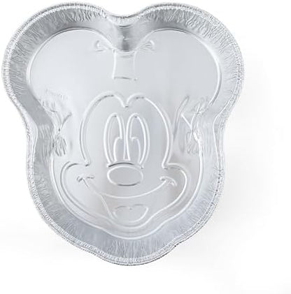 Disney Glad Mickey & Minnie Molded Aluminum Pan, 11.6 x 10.7 Inch, 2 Count