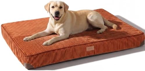 FUKUMARU X-Large Dog Bed, Thickened Waterproof Dog Mat with Washable Cover