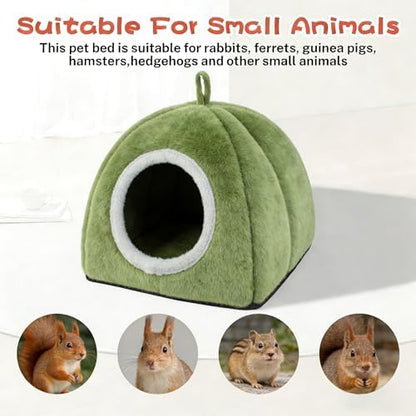 Squirrel Hideout Nest, Washable Bed & Hideaway House