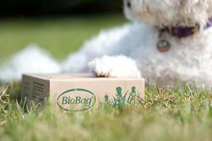 BioBag Compostable Dog Poop Bags, Standard Size, 200 Count, Plant-Based, Leak-Proof, Fits Standard Dispensers