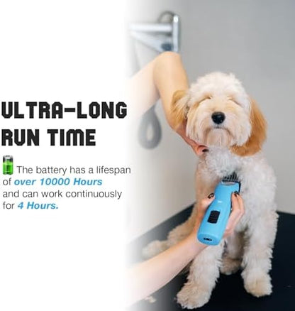 Professional Dog Clippers for Grooming Thick Curly Matted Coats