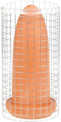 POPETPOP Fish Breeding Cones Cave, Ceramic Spawning Breed Cone Spawning Slates Spawning Breed Cone for Discus Fish Angelfish