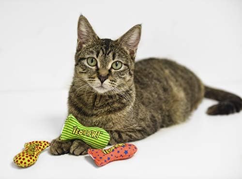 Yeowww! Stinkies Catnip Toy, Stars (Pack of 2)