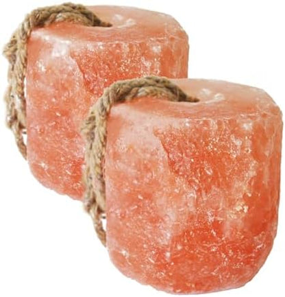 Himalayan Salt Lick On Rope for Horse,4.8-6.6 lb Mineral Salt Block for Deer,Natural Organic Intake Long Lasting Hunting Animal Salt Licking Salt for Horses Cattle Sheep Livestock
