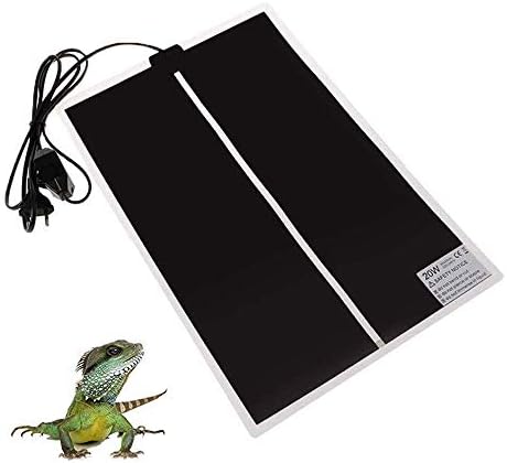 KABASI Reptile Heating Pad with Temperature Control, 20W 16.5x11inch