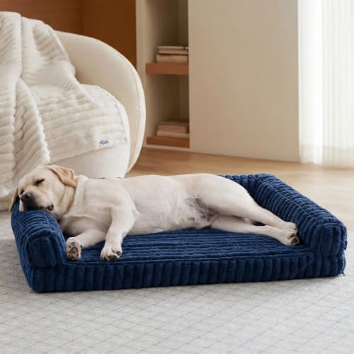 Bedsure ComfyFleece™ Memory Foam Orthopedic XL Plus Dog Bed 45"