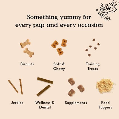 Bocce's Bakery By the Fire Assorted Soft & Chewy Dog Treat Bundle, (3 Pack)