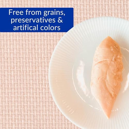 INABA Grilled Fillet Cat Treats, Chicken in Chicken Broth, 6ct