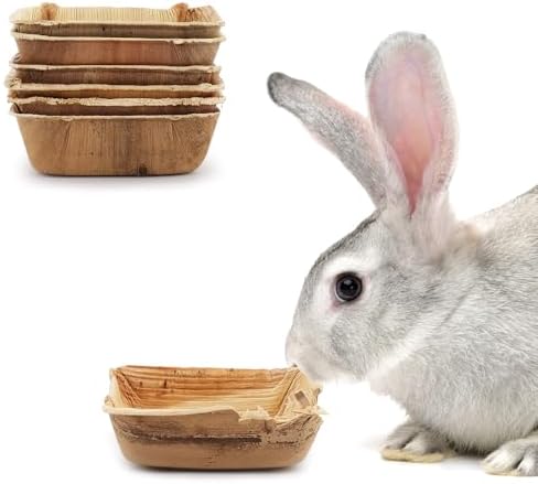 WALLFIDL 6-Piece 3.5" & 6" Natural Chew Toys for Rabbits,Bunny Accessories (3.5 inches*6)