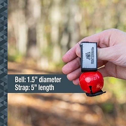 SABRE Frontiersman Bear Bell with Magnetic Silencer for Hiking & Camping
