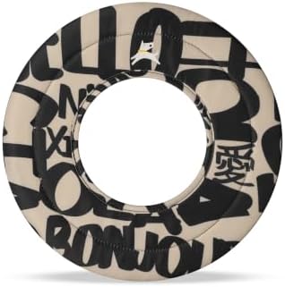 OllyDog Super Flyer Dog Flying Disc – Floating Fetch Toy for Water Play, Soft Eco-Friendly Recycled Fabric, Gentle on Teeth, 11" for Medium & Large Dogs (Ciao, 11")