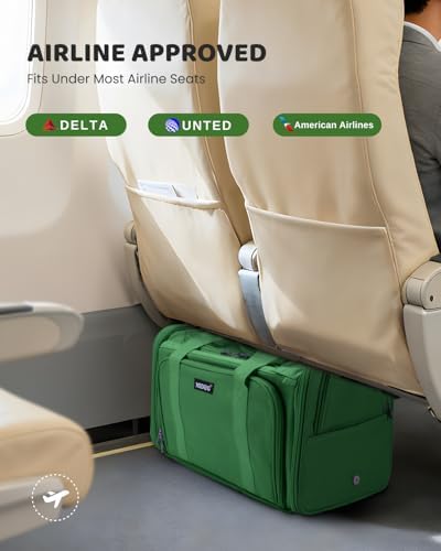 MIDOG Soft Cat Carrier Airline Approved, Expandable for Cats Up to 15lbs