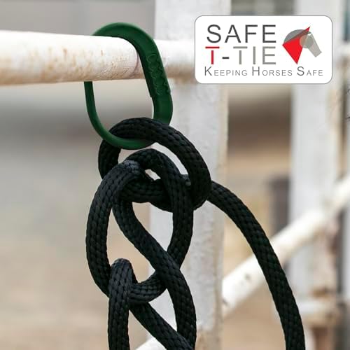Kensington Protective Products Horse Tie — Revolutionary Safety for You and Your Horse — With a Quick Release Design For Use When Safety is A Concern — Sold 2 Per Pack