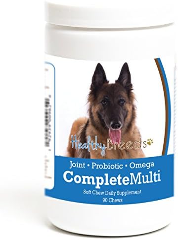 Healthy Breeds Belgian Tervuren All In One Multivitamin Soft Chew 90 Count
