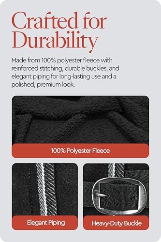 HORZE Kiel Horse Blankets for Real Horses, Fleece Horse Cooler Sheet