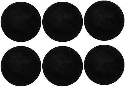 6 Pack Hepa Filter Sponge Replacement Accessories for P1 o Pet Grooming Kit Vacuum Sponges Spare Part Accessory Sponge, Black