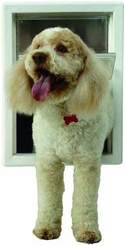IDEAL PET PRODUCTS SINCE 1979 Perfect Pet Multi-Flex Pet Door, Medium, 6.38" x 11.25" Flap Size