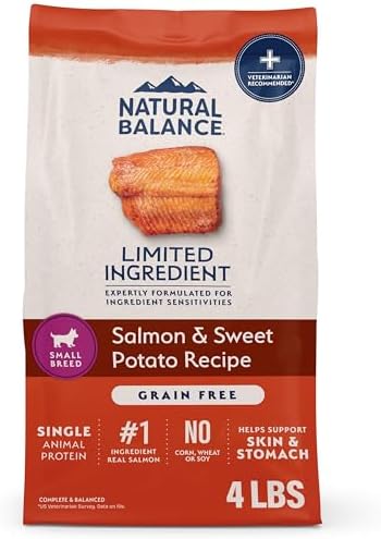 Natural Balance Limited Ingredient, Salmon & Sweet Potato, 4 lb