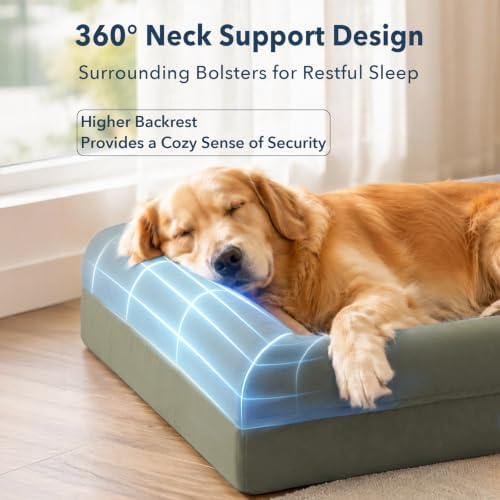 XL Orthopedic Dog Bed Waterproof for Extra Large Size Dogs