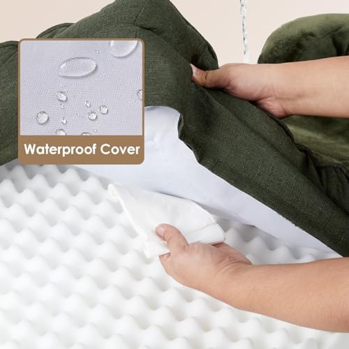EHEYCIGA Orthopedic Dog Beds Large Sized Dog, Waterproof Washable Pet Bed
