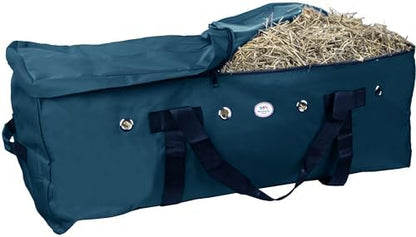 Heavy-Duty 1200 D Nylon Hay Bale Storage Bag, Large 44" x 20" x 16" and Extra Large 53" x 29" x 21", by Majestic Ally