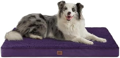 EHEYCIGA Orthopedic Dog Bed Extra Large with Removable Washable Cover, 41IN
