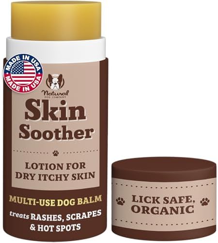 Natural Dog Company Skin Soother Dog Skin Balm, 2 oz Stick