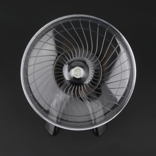 Silent Hamster Exercise Running Wheel Flying Saucer, Black