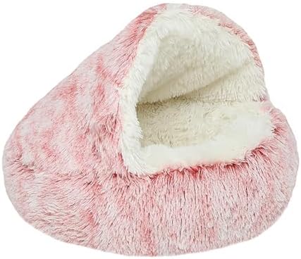 Cat Houses,Cat Beds for Indoor Cats,Cat Sleeping Bag,Small Cat Bed,Cat Condo,Cat Houses & Condos,Winter Warm Shell Semi-Closed Cat Litter Box,Pet Cat Bed,Semi-Enclosed Cat Litter Box