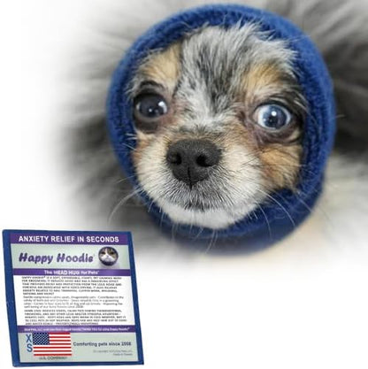 Happy Hoodie The Original Dog & Cat Calming Band for Noise & Anxiety Relief