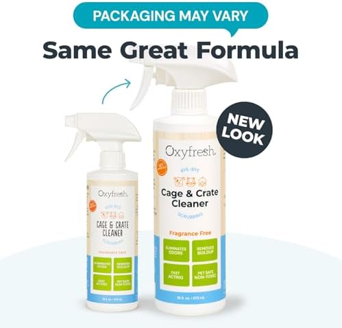 Oxyfresh Pemium Crate & Cage Cleaner – Safe, Bleach Free & Works Instantly