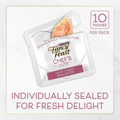 Fancy Feast Purina Natural Cat Treats Variety Pack - 5 Pack, 10 ct Pouches