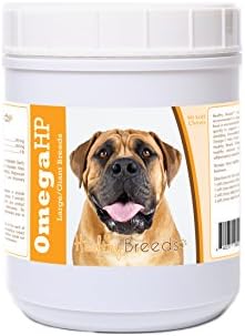 Healthy Breeds Boerboel Omega HP Fatty Acid Skin and Coat Support Soft Chews 90 Count
