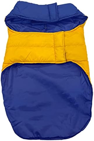 NBA Golden State Warriors Puffer Vest for Dogs & Cats, Size Large. Warm, Cozy, and Waterproof Dog Coat, for Small and Large Dogs/Cats. Best NBA Licensed PET Warming Sports Jacket