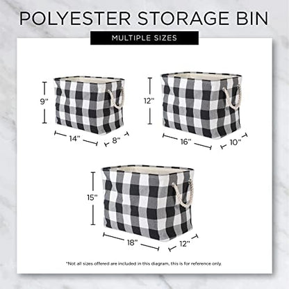 Bone Dry Pet Storage Collection Striped Paw Patch Bin, Aqua, Small Rectangle